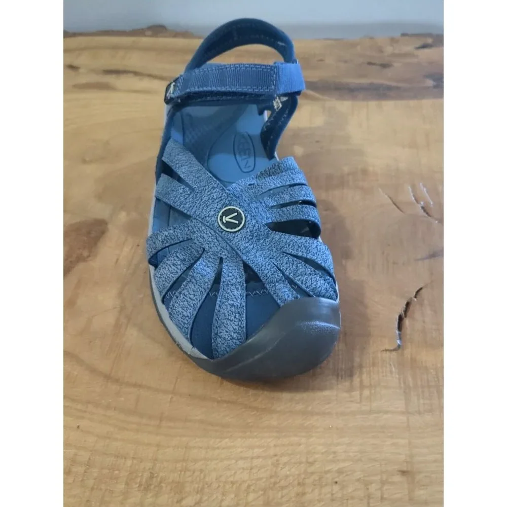 Womens Keen “Rose” Sport Sandals Hiking Sandals Shoes Blue Size 9.5 - Picture 2 of 10